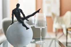 Vinglas Riffle - Räfflat Glas - KARE Design