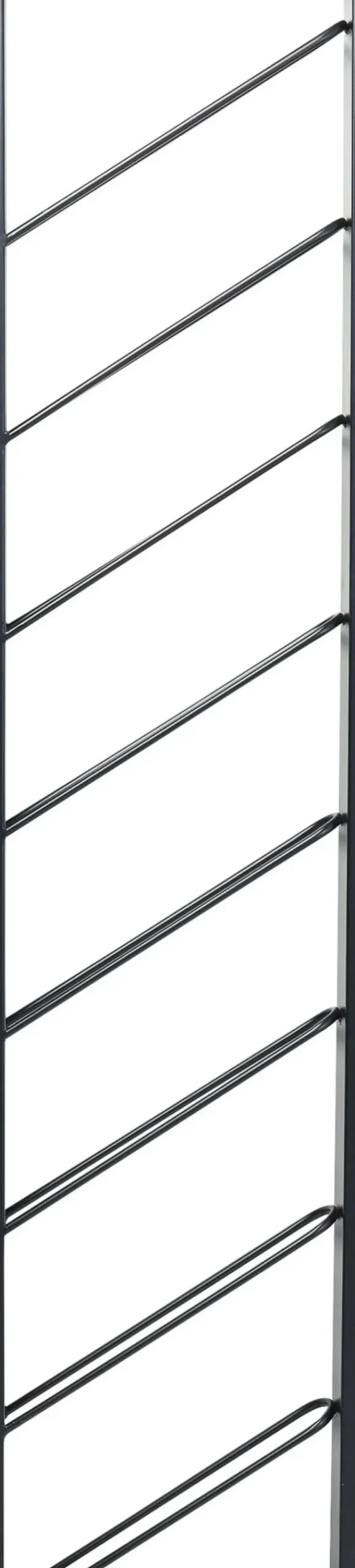 Vinhylla Bistro - Vägghängt Vinställ Svart, 36x160cm - KARE Design