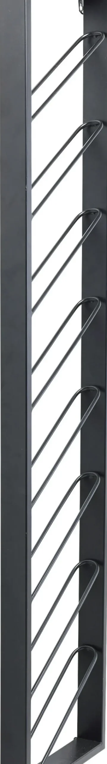 Vinhylla Bistro - Vägghängt Vinställ Svart, 36x160cm - KARE Design