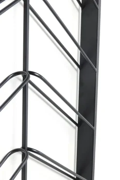 Vinhylla Bistro - Vägghängt Vinställ Svart, 70x160cm - KARE Design