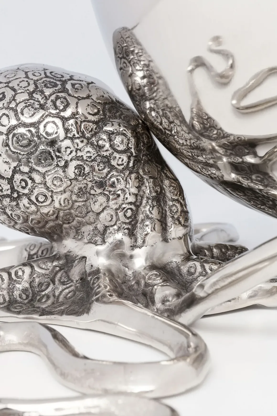 Vinkylare Octopus - Dekorativ Vinkylare Silver - KARE Design