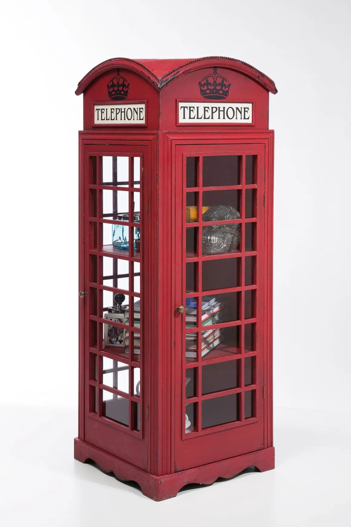 Vitrinskåp London Telephone , 139x49cm - KARE Design
