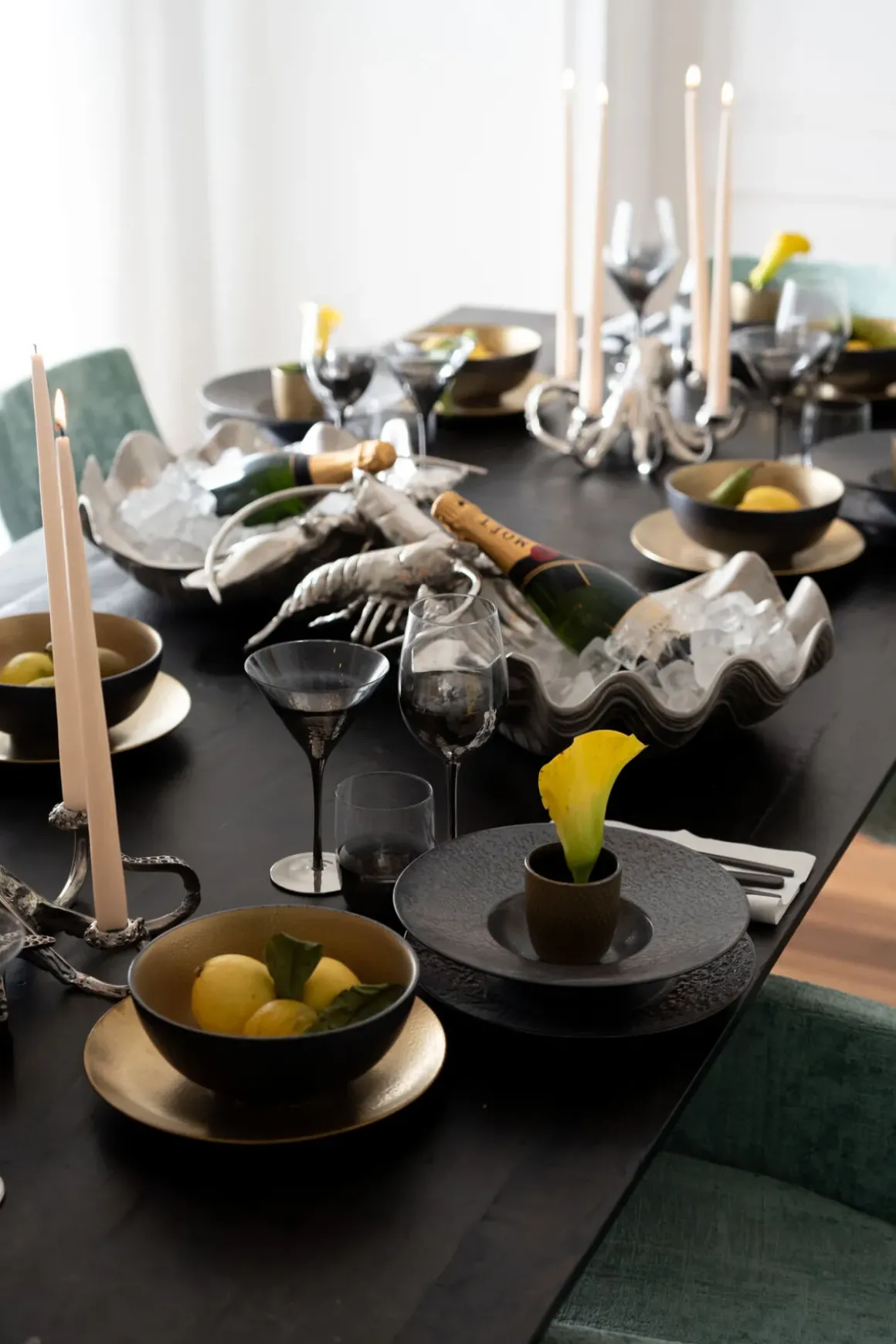 Vittvinsglas Night Sky - KARE Design